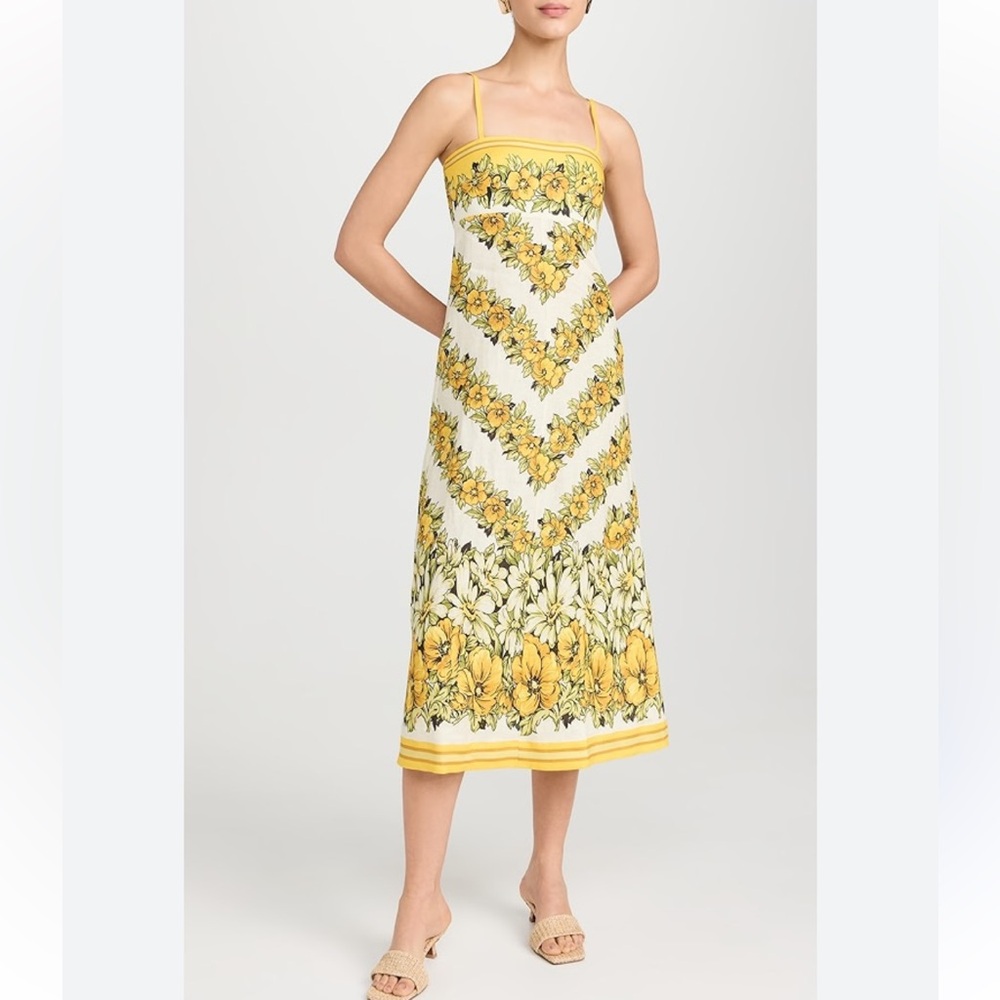 Alemais Gisela Sundress in Yellow